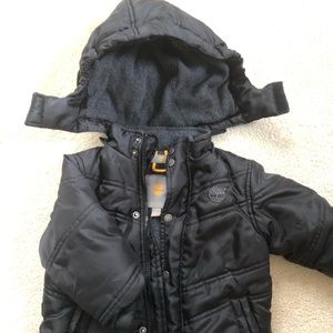 Timberland Boys Black Puffer 2T